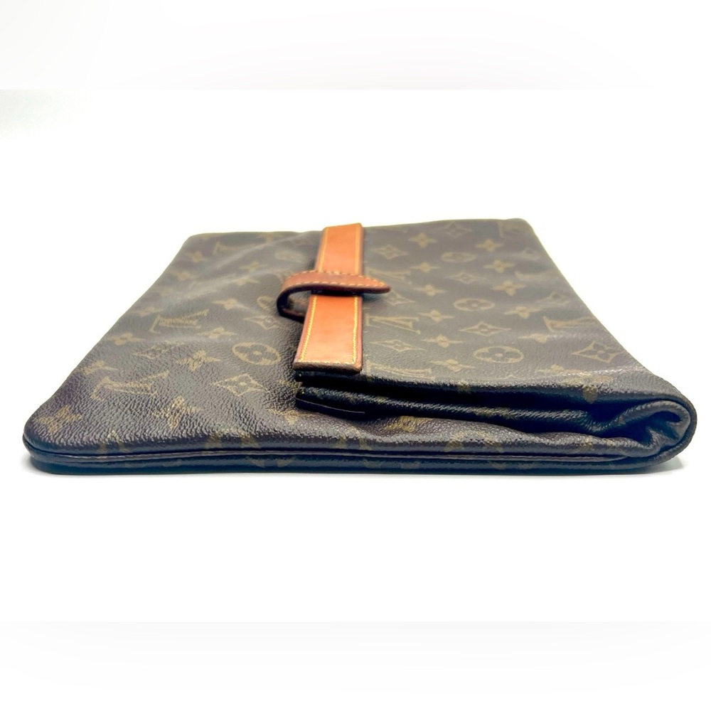 LOUIS VUITTON Vintage Pochette Pliante in Monogram Canvas and Leather - GUC - Picture 4 of 10